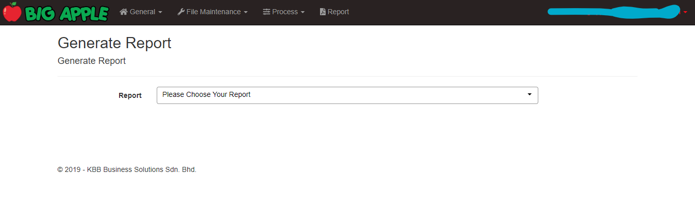 BAMIS Report manage